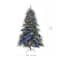7.5ft. Pre-Lit Windsor Spruce Artificial Christmas Tree, Color Changing LED Lights by Ashland®